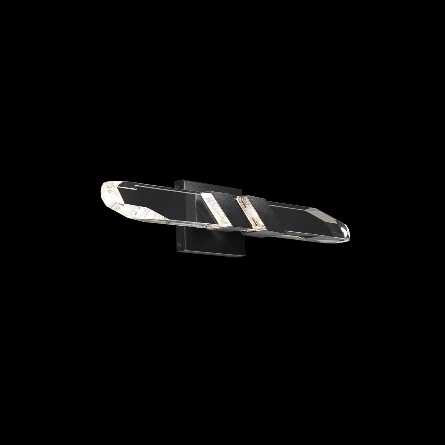 Schonbek BWS18524-BK Beyond Traverse LED 24 inch Black Bath Vanity & Wall Light