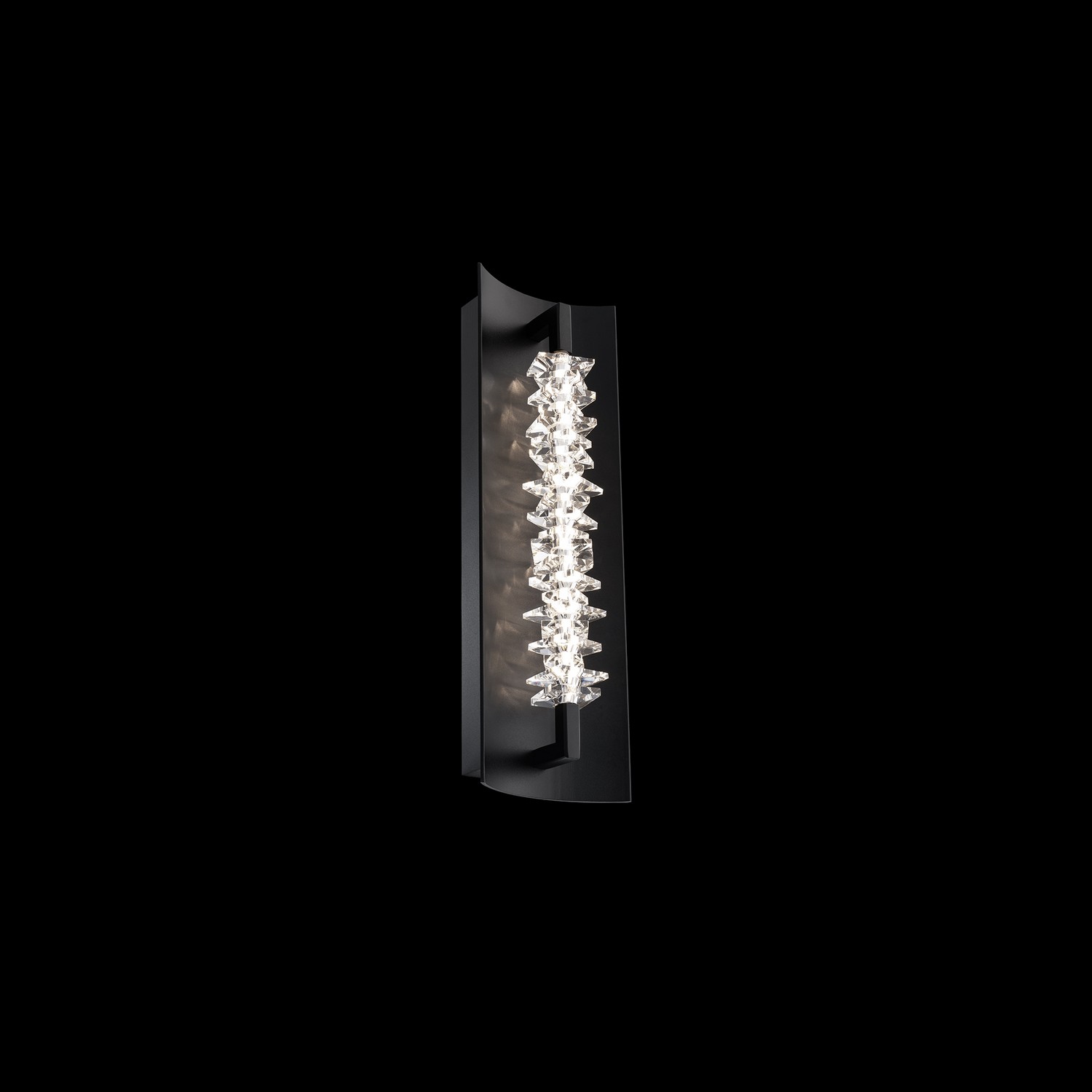 Schonbek BWS21518-BK Beyond Bergy LED 4 inch Black ADA Wall Sconce Wall Light