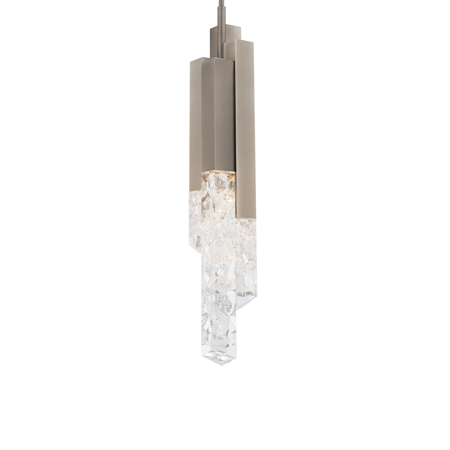 LED Mini Pendant by Modern Forms - Montage Collection, Brushed Nickel Finish - PD-54432-BN