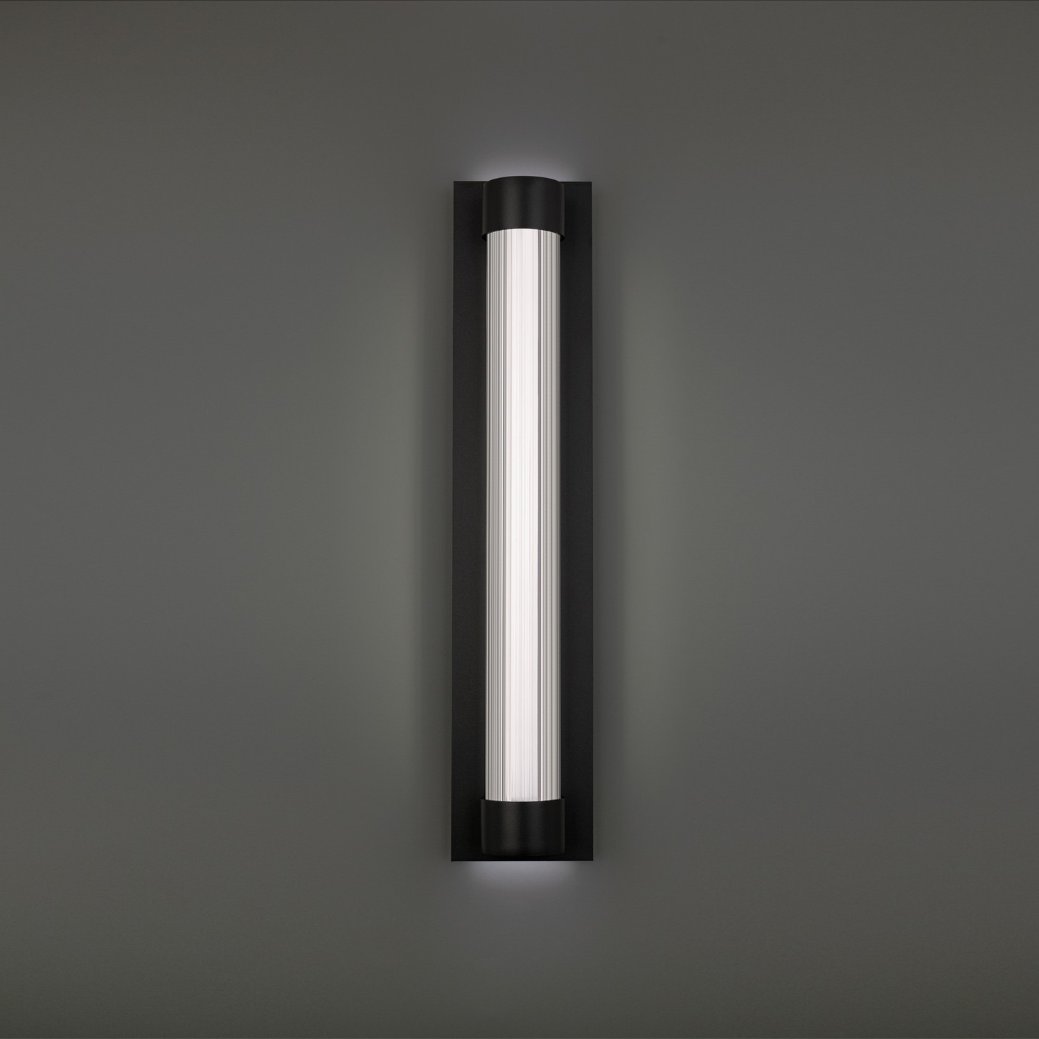 LED Outdoor Wall Sconce by Modern Forms - Chyzel Collection, Black Finish - WS-W98526-30-BK