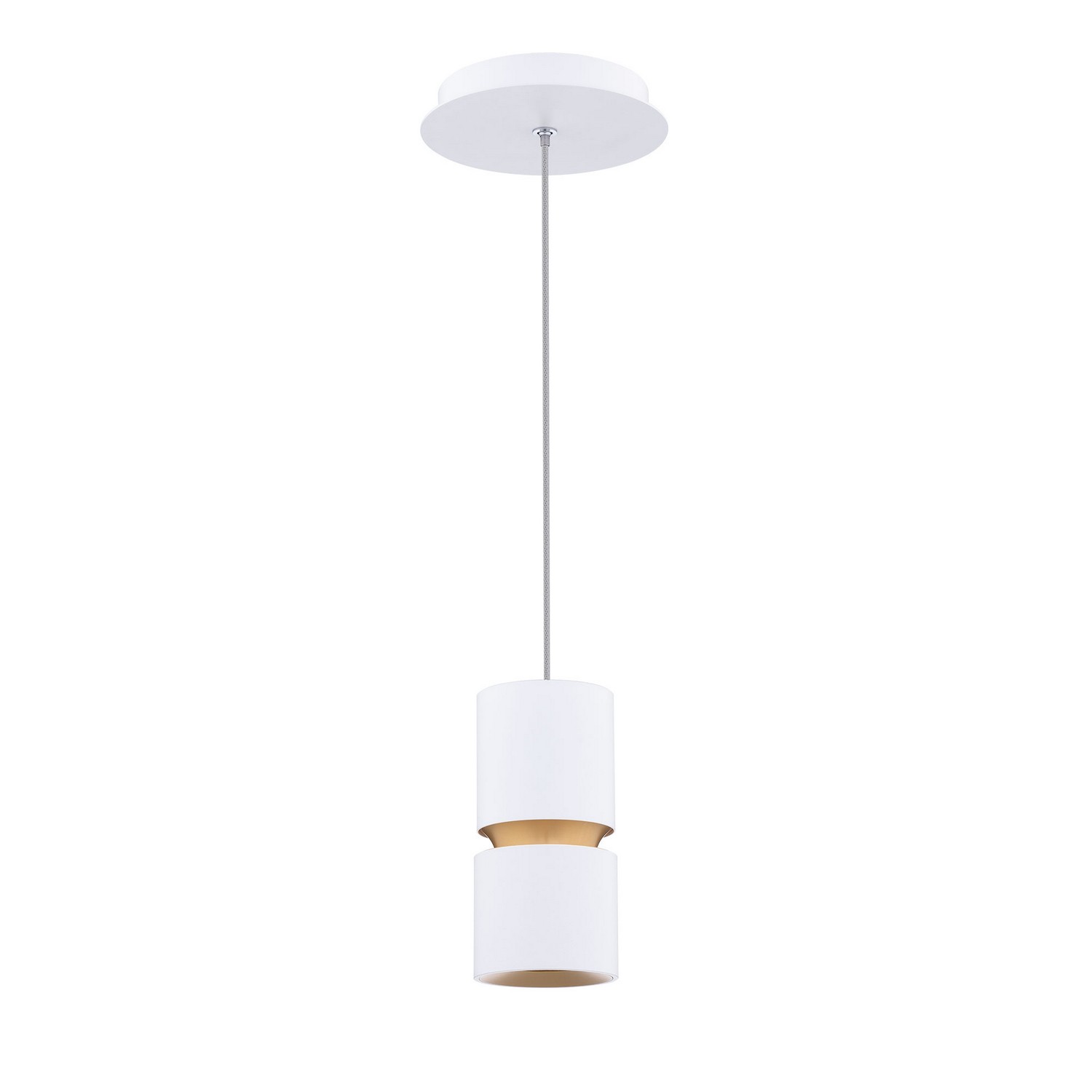 WAC PD-60506-30-WT LED PENDANT 6"X6"X6.5" WHITE BULBS(1) MODULE 15W 766LM 3000K