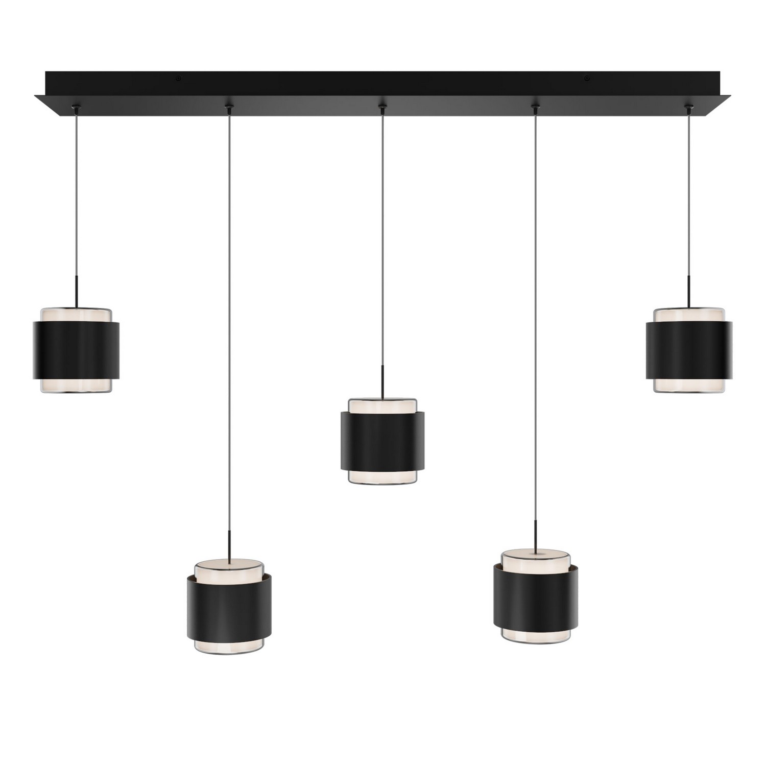 Black Led Chandelie… - image