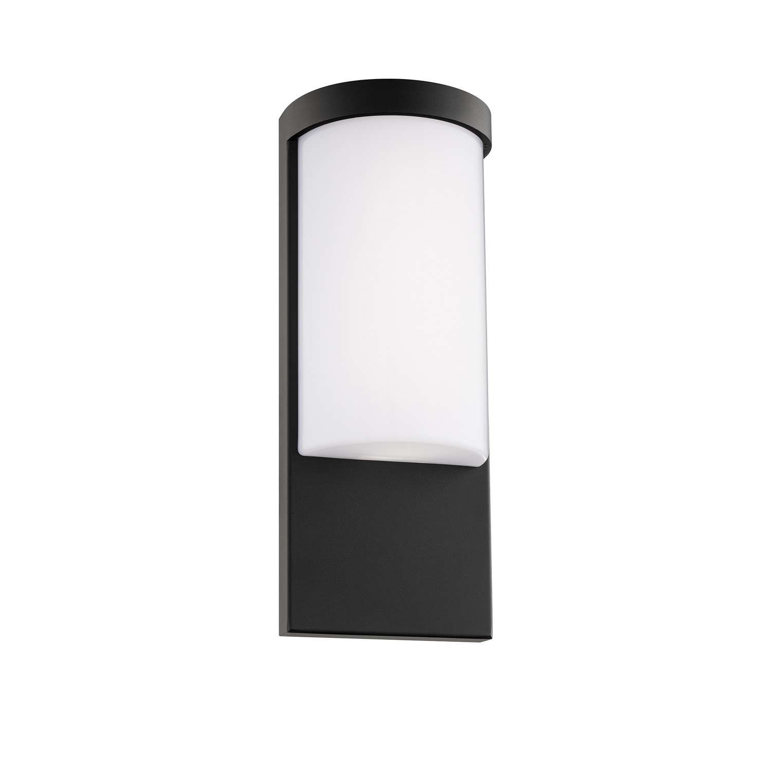 Photos - Chandelier / Lamp WAC Lighting Black LED Wall Sconce from the Midtown Collection WS-W241315-CS-BK