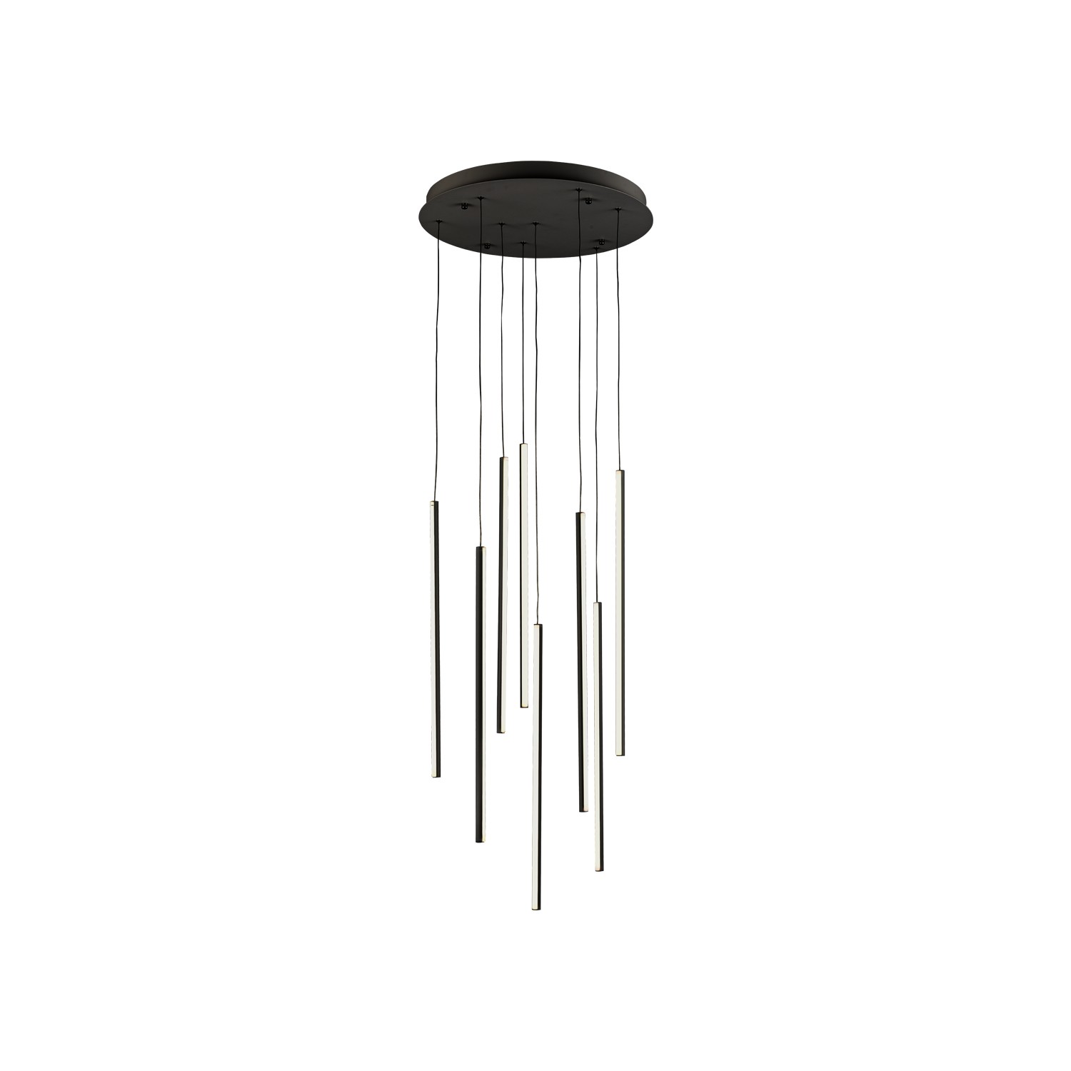 LED Pendant by Kuzco Lighting - Chute Collection, Black Finish - MP14919-BK-UNV-010