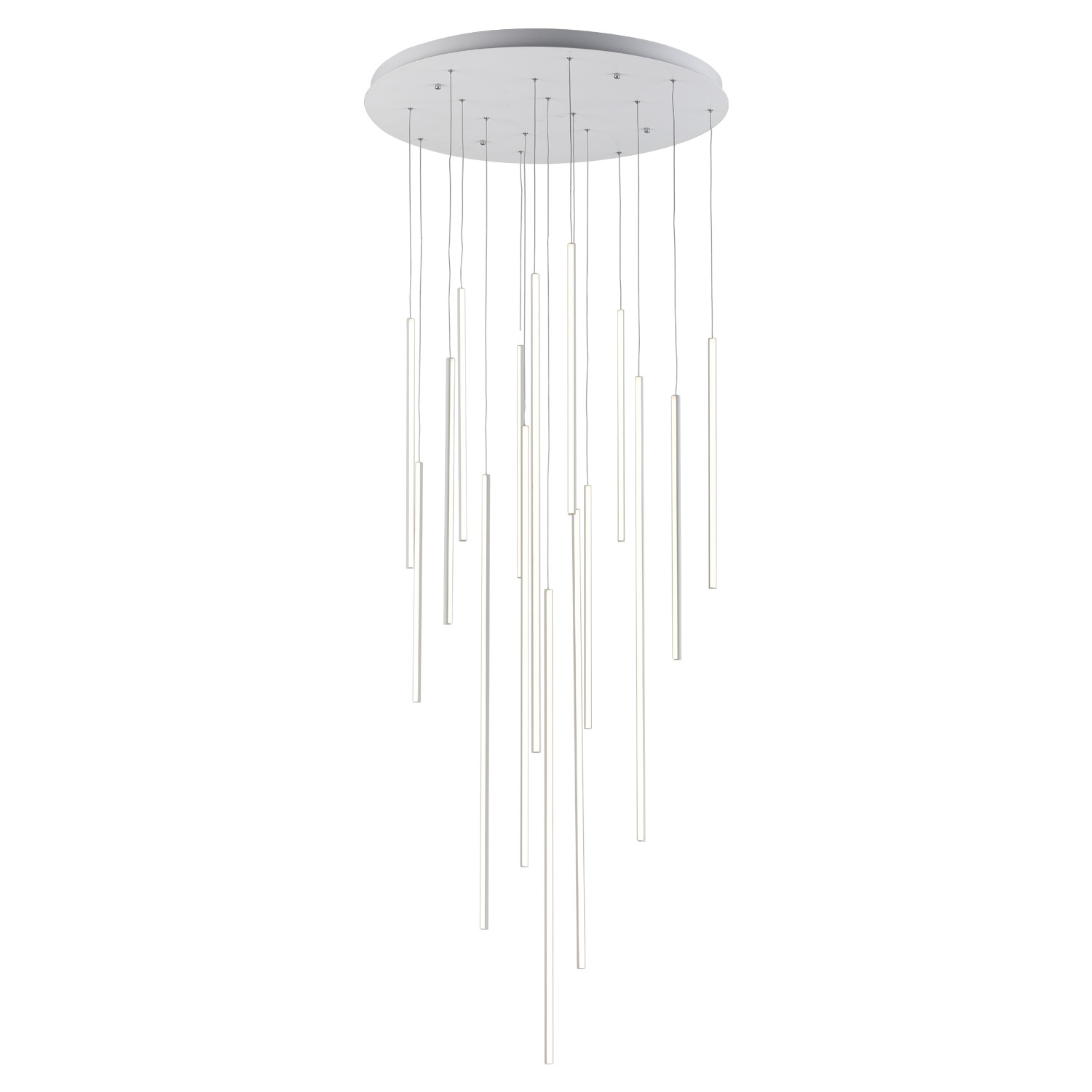 LED Pendant by Kuzco Lighting - Chute Collection, White Finish - MP14932-WH-UNV-010