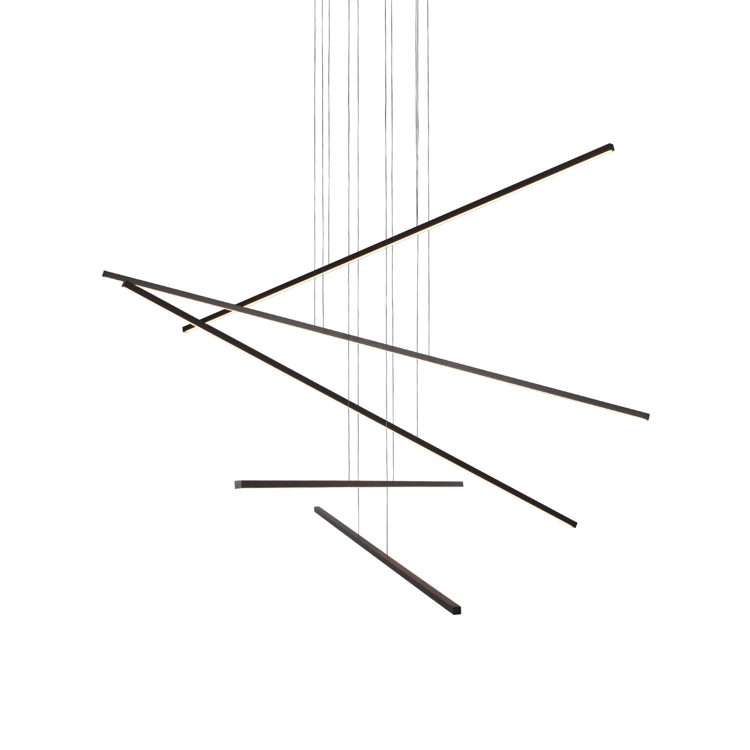 Black LED Pendant from the Vega Minor Collection