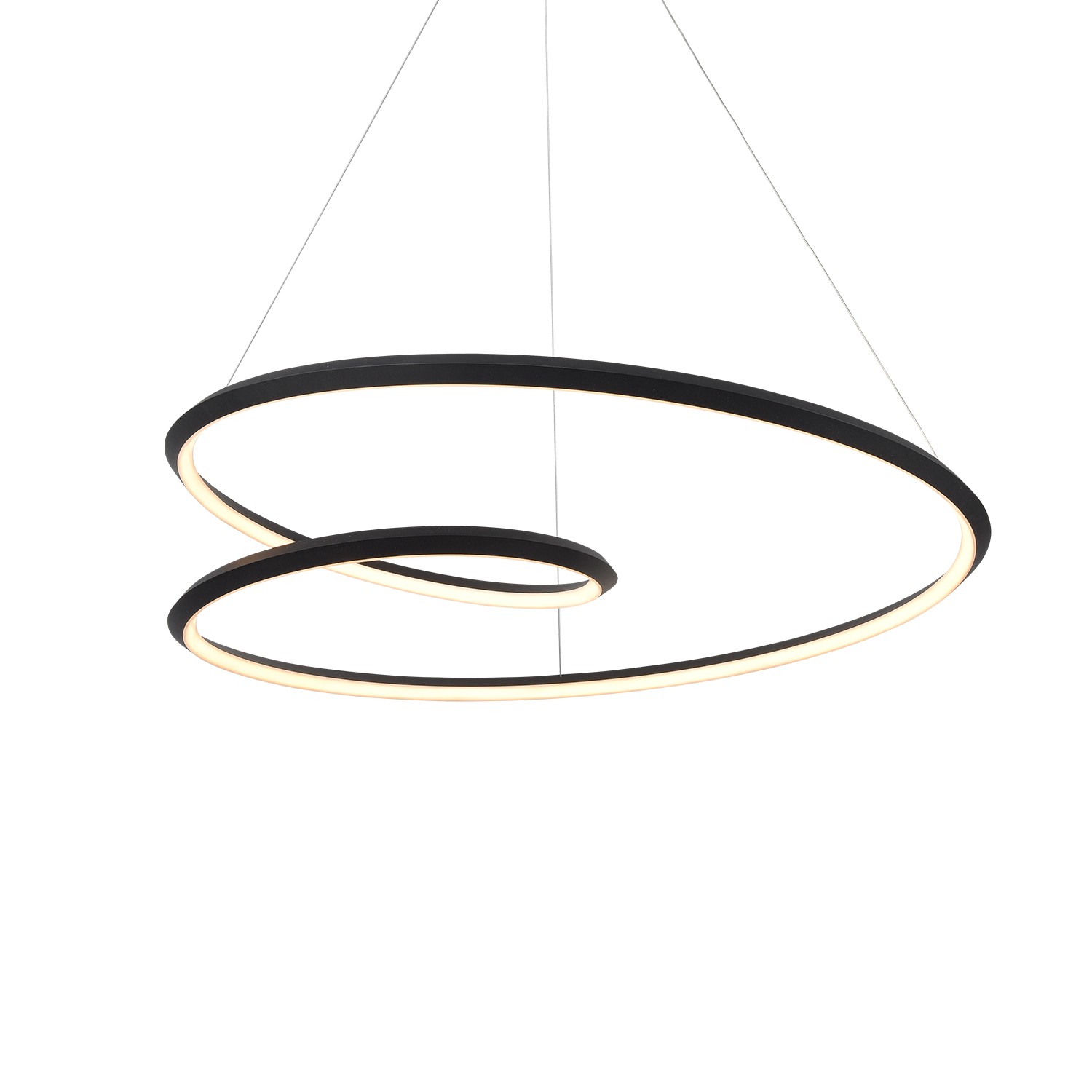 LED Pendant by Kuzco Lighting - Ampersand Collection, Black Finish - PD22339-BK-UNV-010