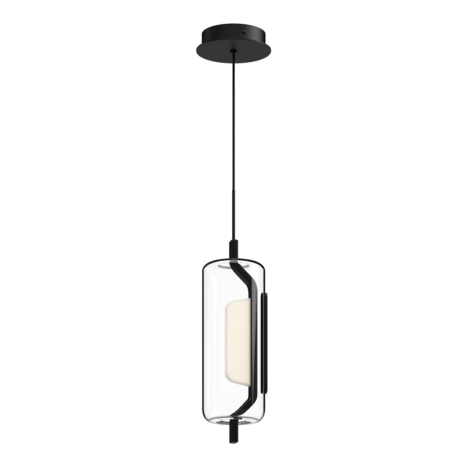 Black Led Pendant F… - image