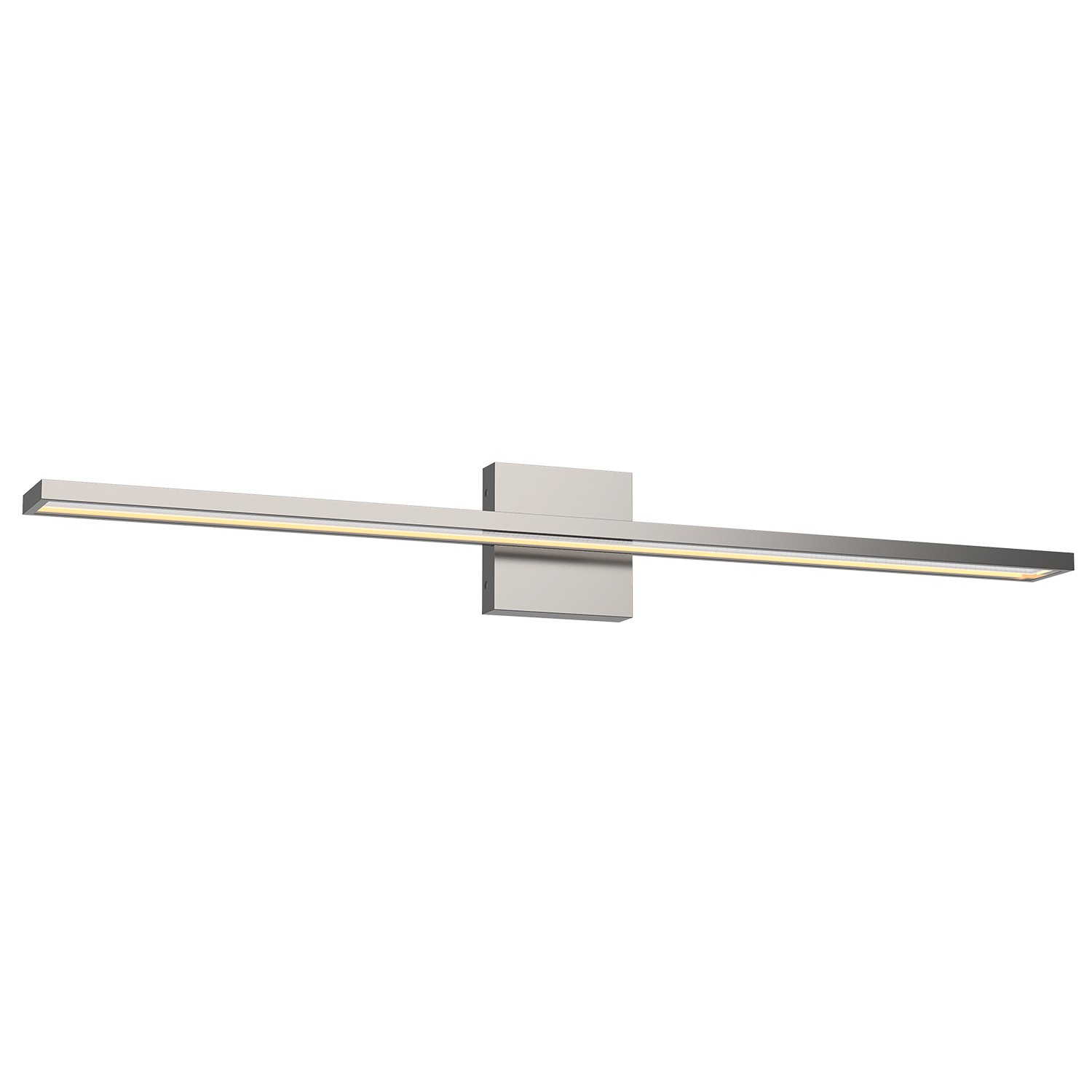 Photos - Chandelier / Lamp BRIO Kuzco Brushed Nickel LED Bathroom Vanity Light from the Collection VL63636-BN-UNV