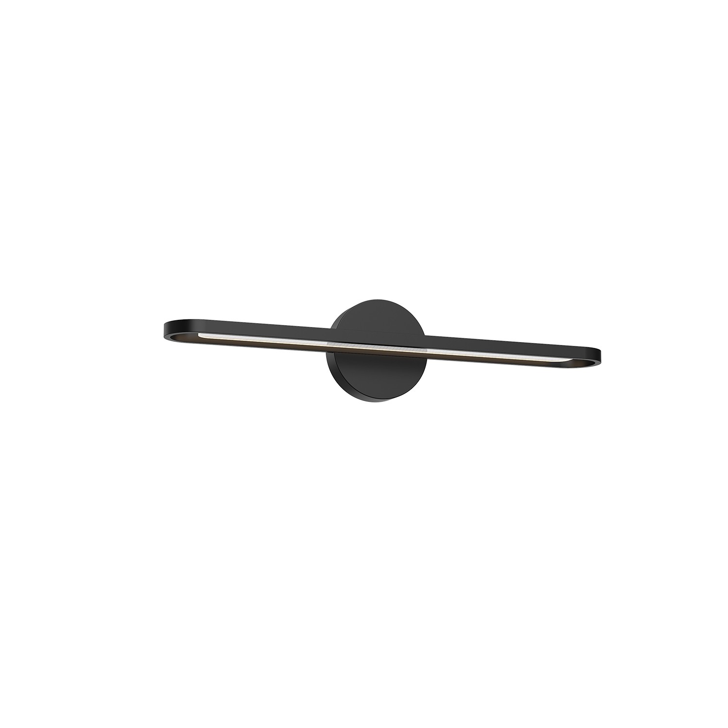 Photos - Chandelier / Lamp Wide Kuzco Black LED Bathroom Vanity Light from the Marlon Collection VL63724-BK-UNV 