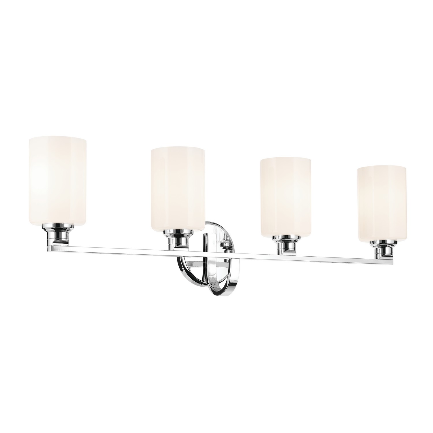 Photos - Chandelier / Lamp Kichler Chrome Bathroom Vanity Light from the Gioe Collection 55227CH 