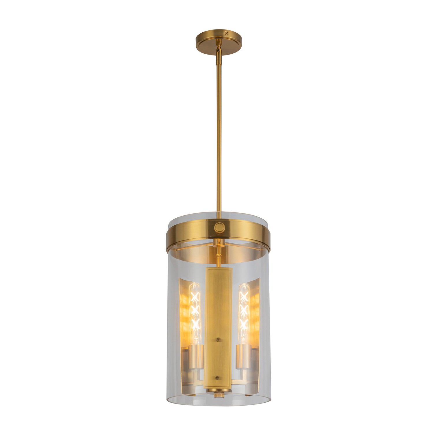 Brushed Brass Penda… - image