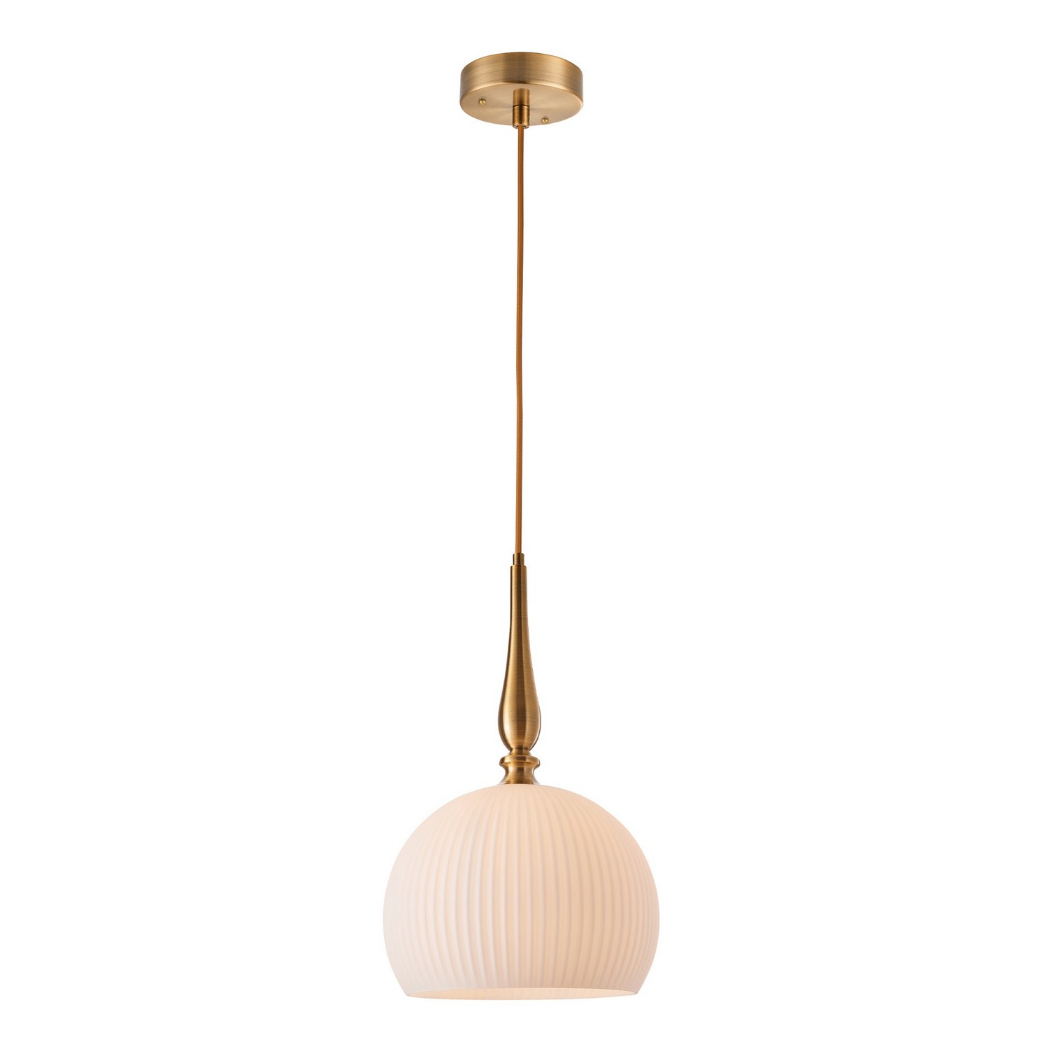 Brushed Brass Penda… - image