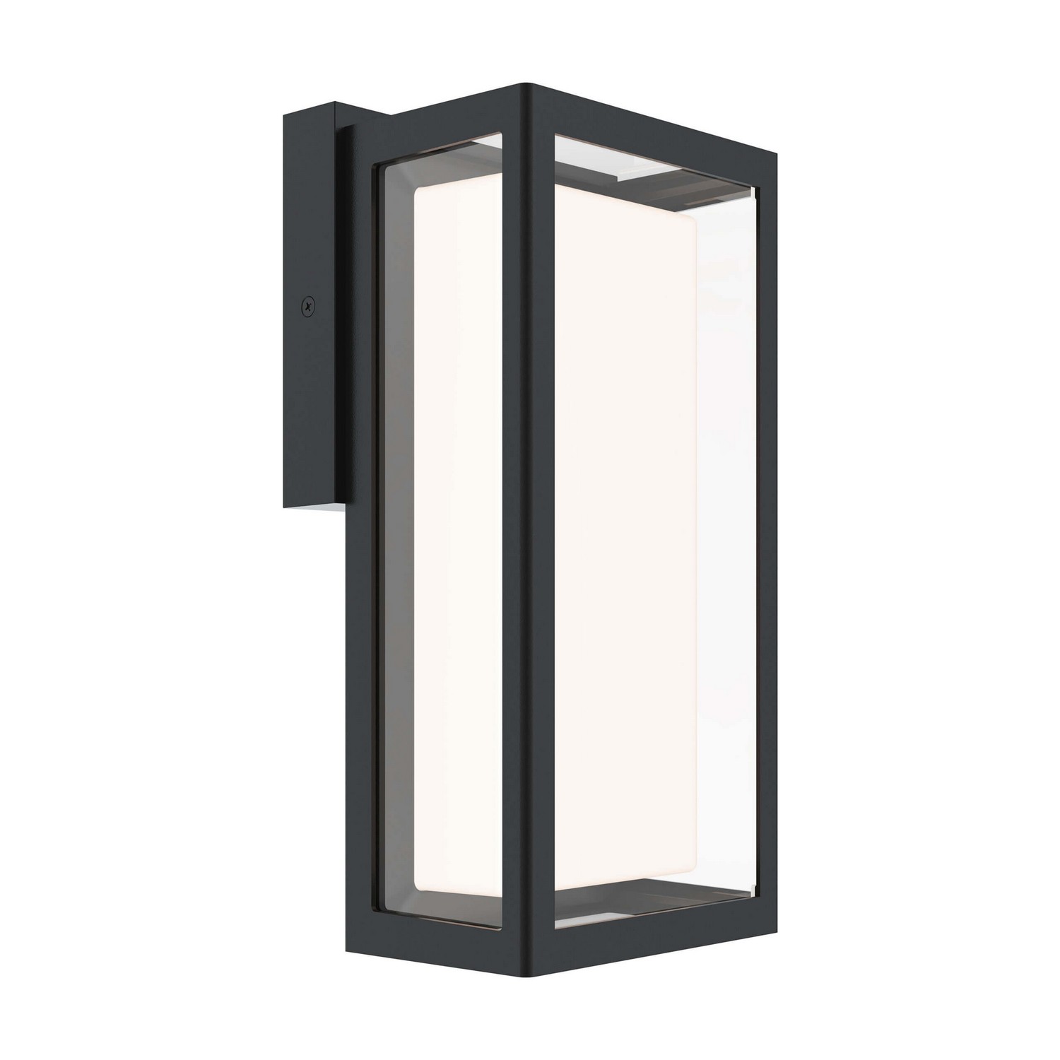 Photos - Chandelier / Lamp Dals Lighting Black Connect PRO Smart Cage Sconce from the Frame Collection DCP-CGWS