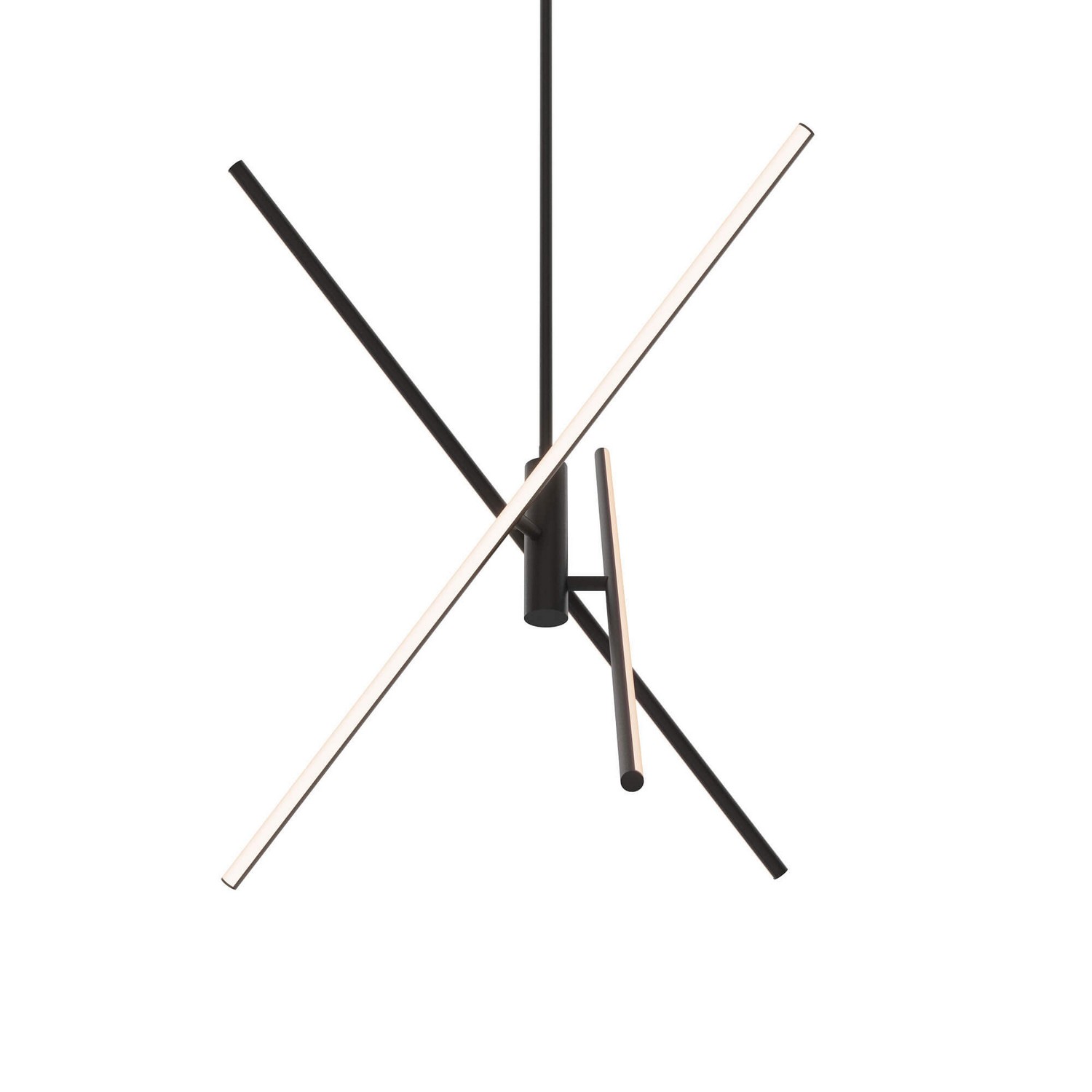 Photos - Chandelier / Lamp Dals Lighting Black Pendant from the Asterisk Collection SSPD32-CC-BK