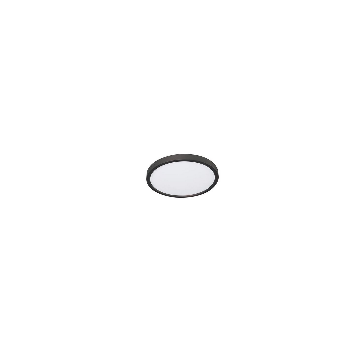 LED Flush Mount by AFX Lighting - Edge Round Collection, Black Finish - EGRF06LAJD5BK