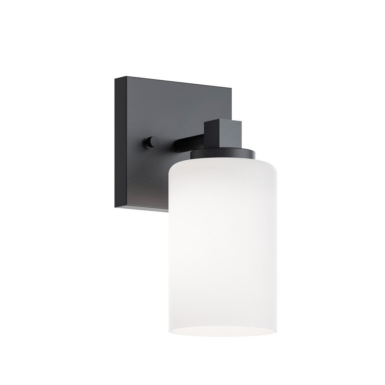 One Light Wall Sconce by AFX Lighting - Leo Collection, Black Finish - LEOS0509MBBK