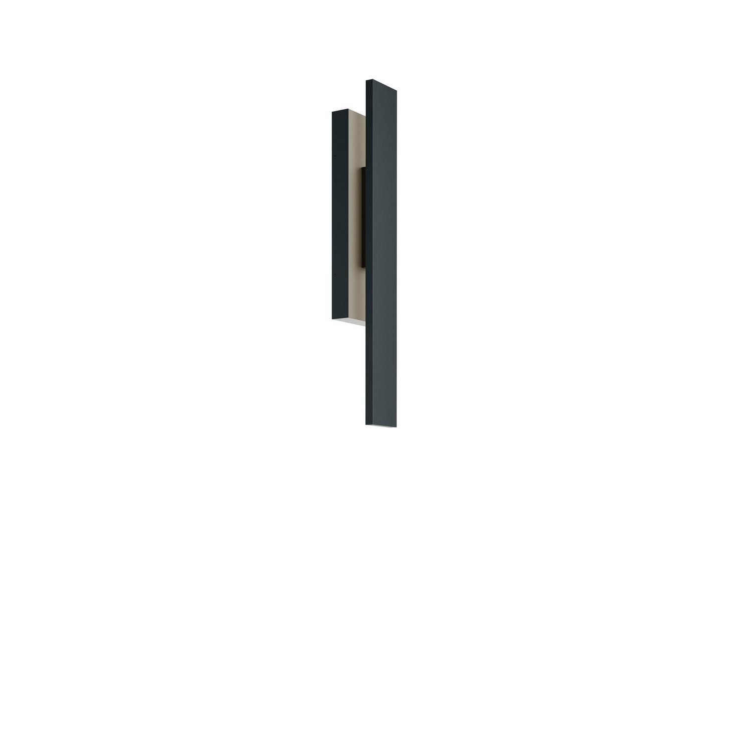 Photos - Chandelier / Lamp AFX Lighting Black LED Outdoor Wall Sconce from the Tru Collection TRUW0524LAJUDBK