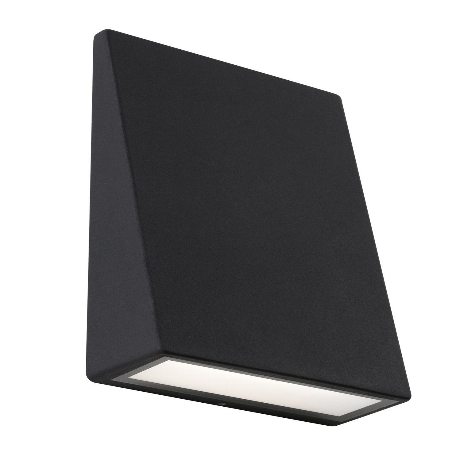 Photos - Chandelier / Lamp AFX Lighting Black LED Outdoor Wall Sconce from the Watson Collection WTNW0810LAJUDBK 
