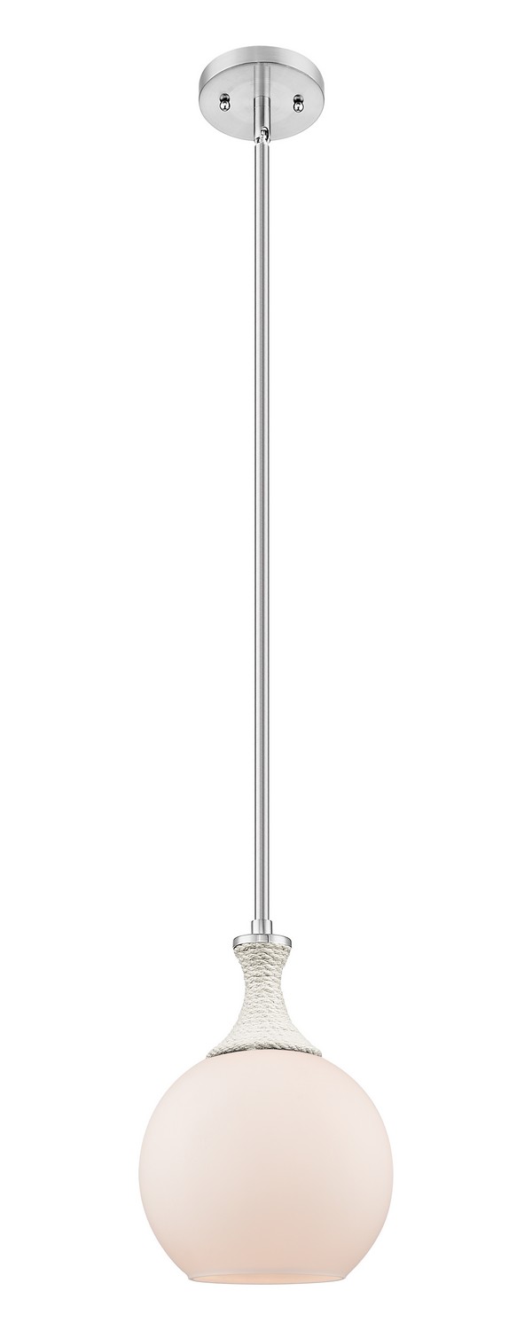 One Light Mini Pendant by Innovations - Ballston Collection, Brushed Satin Nickel Finish - 415-1SR-SN-G121-8