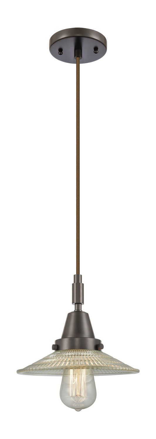 One Light Mini Pendant by Innovations - Caden Collection, Oil Rubbed Bronze Finish - 447-1P-OB-G2