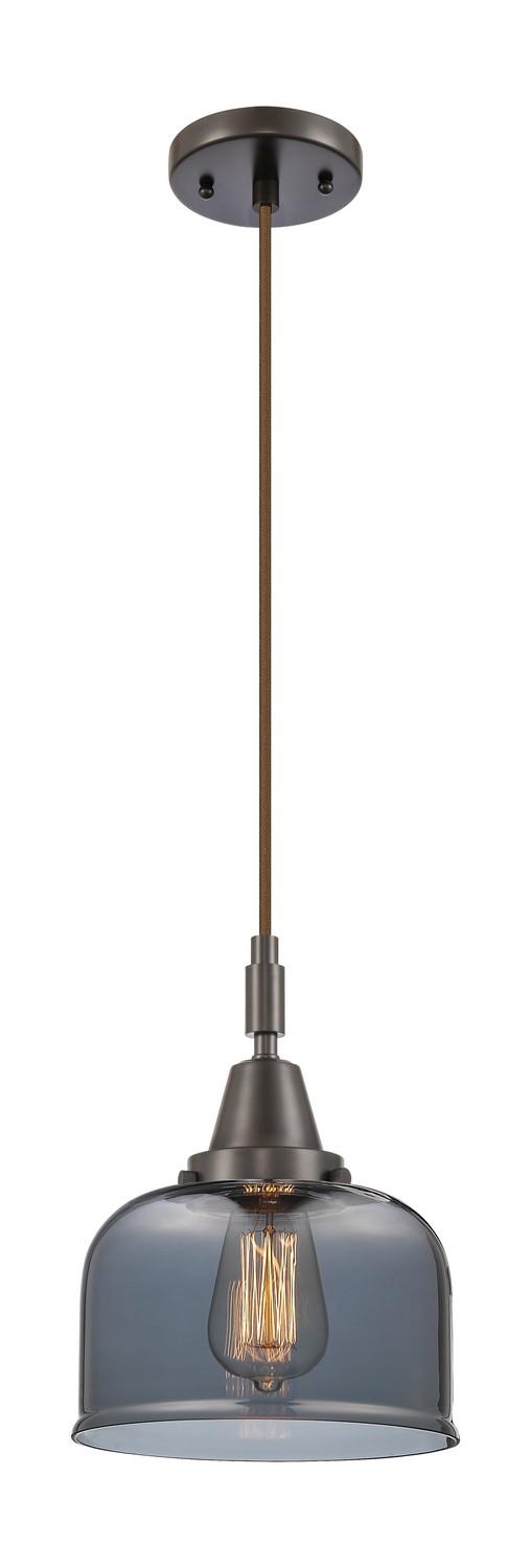 One Light Mini Pendant by Innovations - Caden Collection, Oil Rubbed Bronze Finish - 447-1P-OB-G73