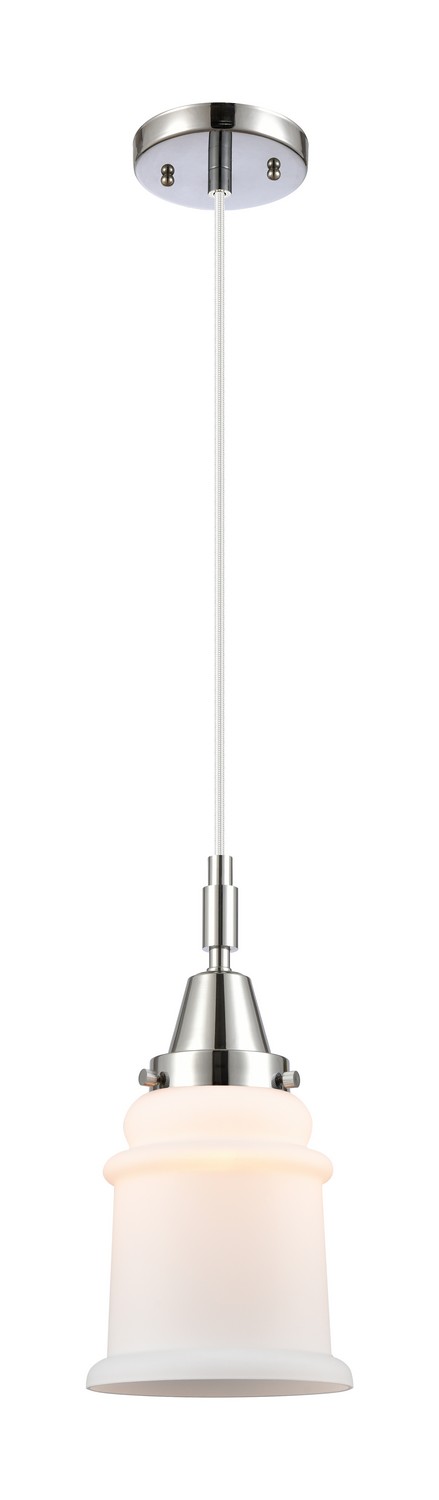 One Light Mini Pendant by Innovations - Caden Collection, Polished Chrome Finish - 447-1P-PC-G181