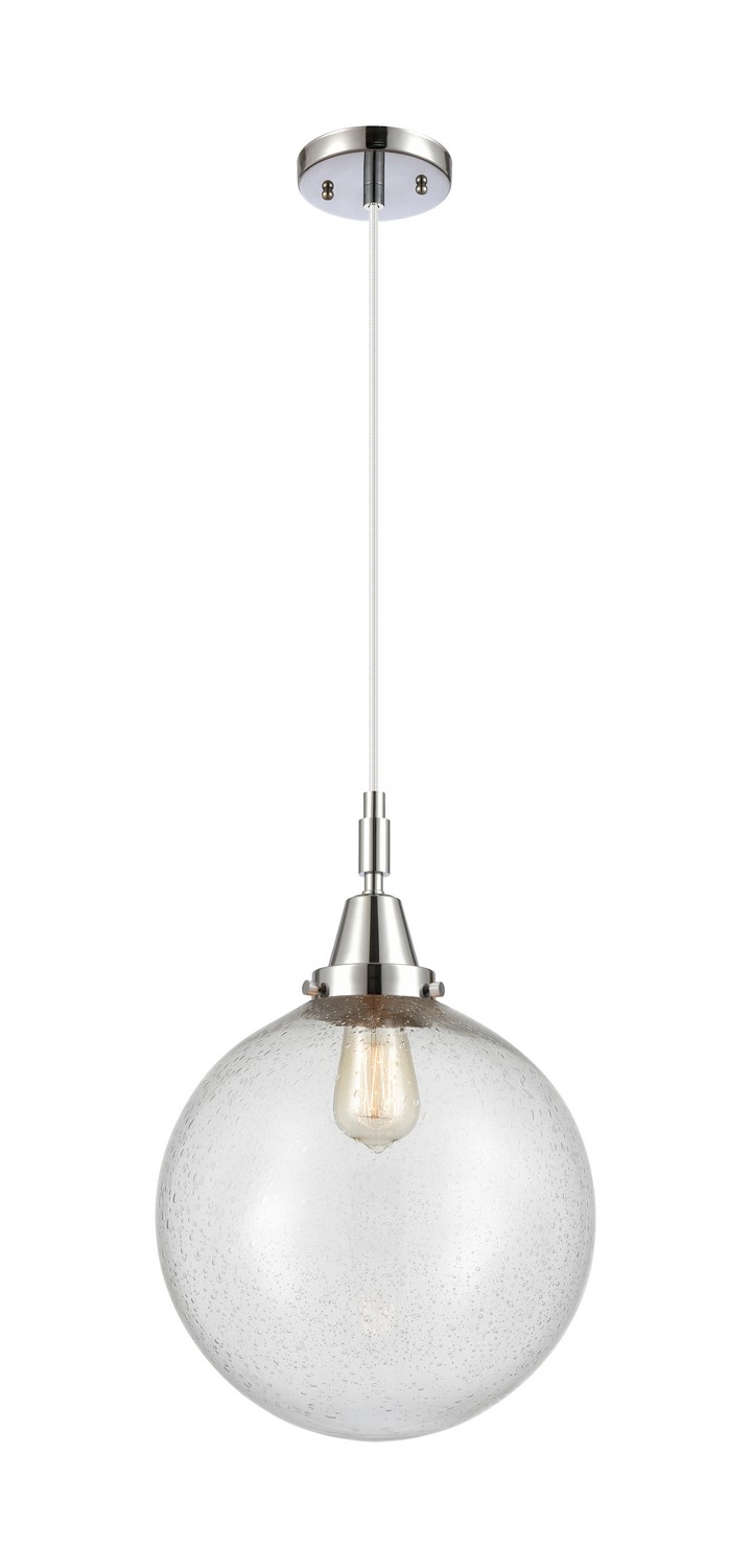 One Light Mini Pendant by Innovations - Caden Collection, Polished Chrome Finish - 447-1P-PC-G204-12