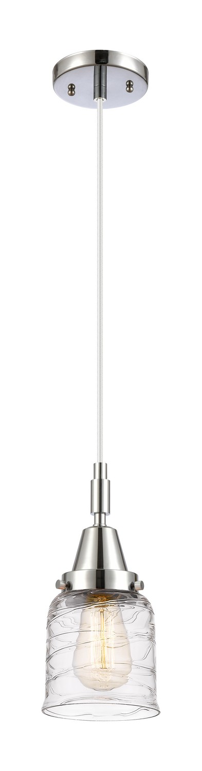 One Light Mini Pendant by Innovations - Caden Collection, Polished Chrome Finish - 447-1P-PC-G513