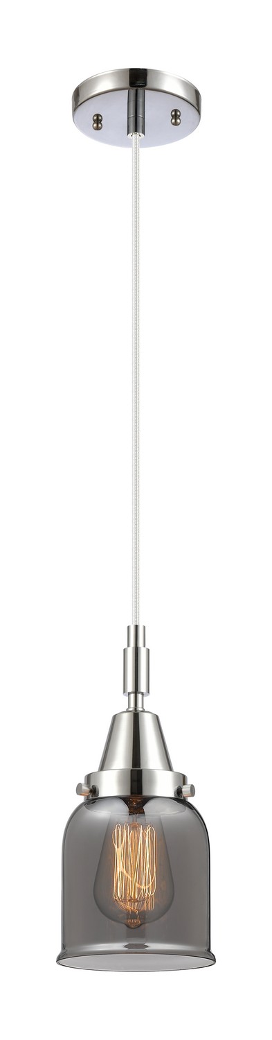 One Light Mini Pendant by Innovations - Caden Collection, Polished Chrome Finish - 447-1P-PC-G53