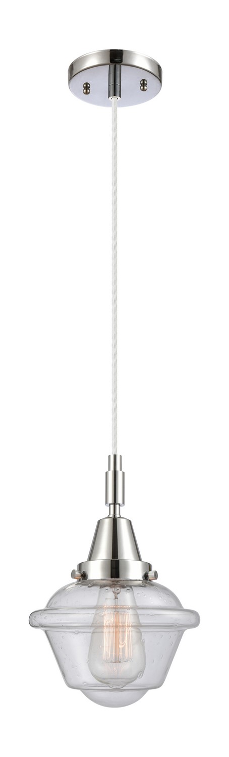 One Light Mini Pendant by Innovations - Caden Collection, Polished Chrome Finish - 447-1P-PC-G534