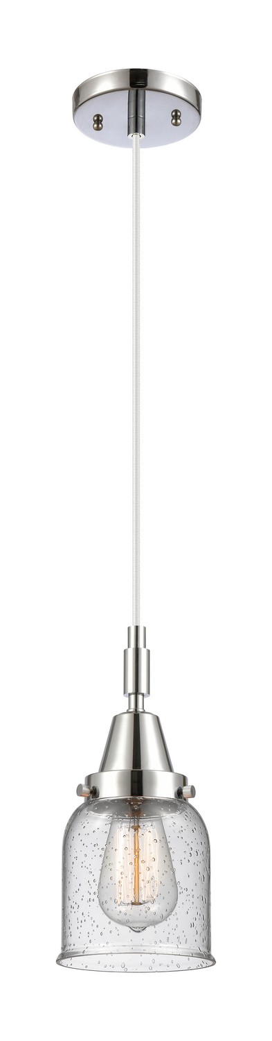 One Light Mini Pendant by Innovations - Caden Collection, Polished Chrome Finish - 447-1P-PC-G54