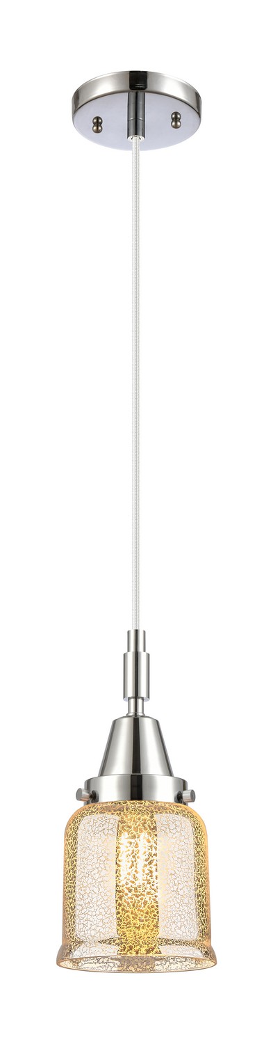 One Light Mini Pendant by Innovations - Caden Collection, Polished Chrome Finish - 447-1P-PC-G58