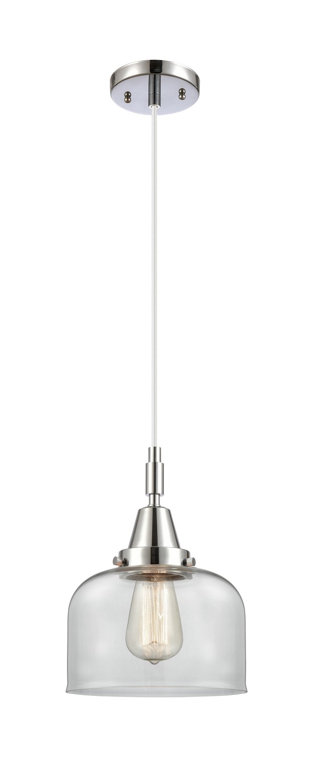 One Light Mini Pendant by Innovations - Caden Collection, Polished Chrome Finish - 447-1P-PC-G72