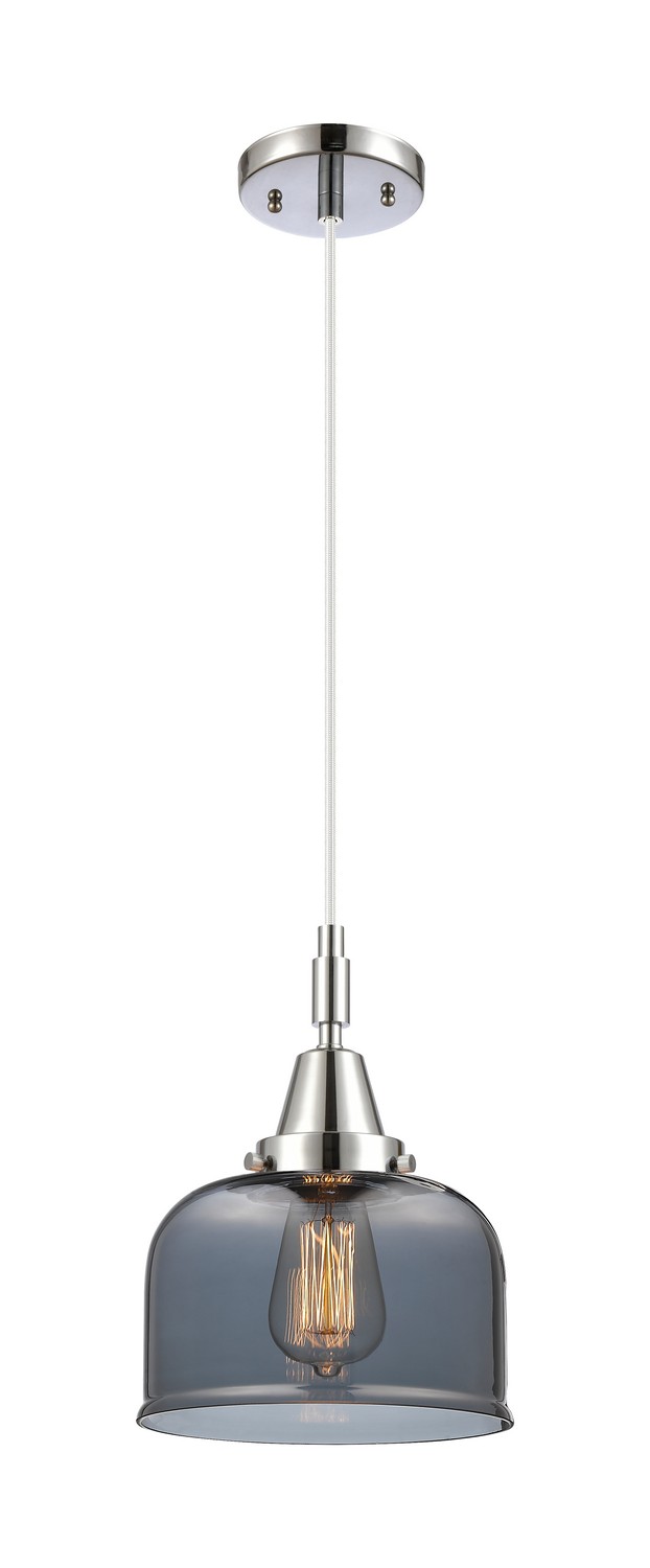 One Light Mini Pendant by Innovations - Caden Collection, Polished Chrome Finish - 447-1P-PC-G73