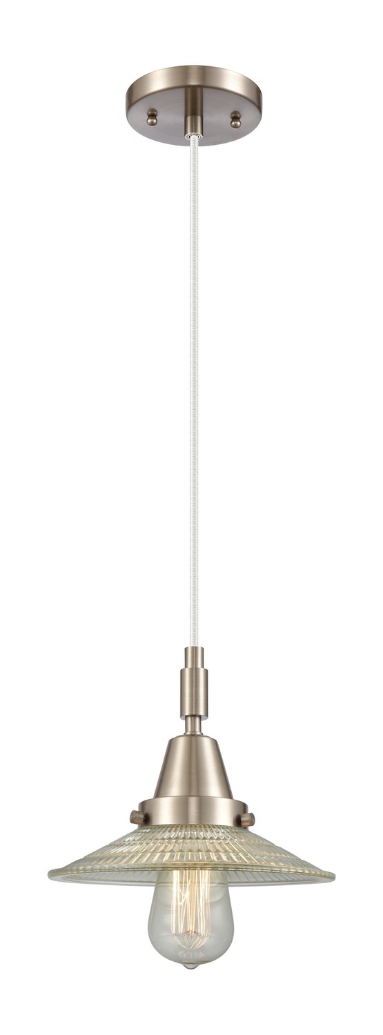 One Light Mini Pendant by Innovations - Caden Collection, Brushed Satin Nickel Finish - 447-1P-SN-G2