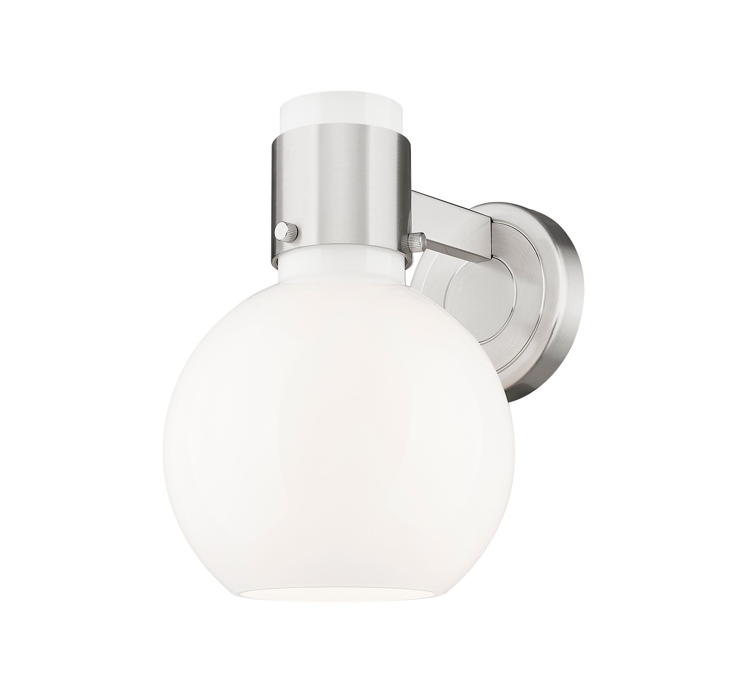 One Light Wall Sconce by Innovations - Downtown Urban Collection, Brushed Satin Nickel Finish - 464-1W-SN-G464B-7GW