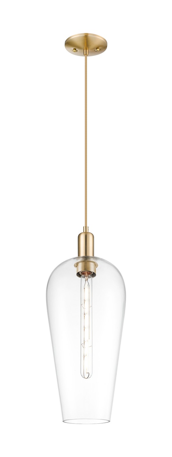 One Light Mini Pendant by Innovations - Arcadia Collection, Champagne Bronze Finish - 716-1P-CB-G456-8CL