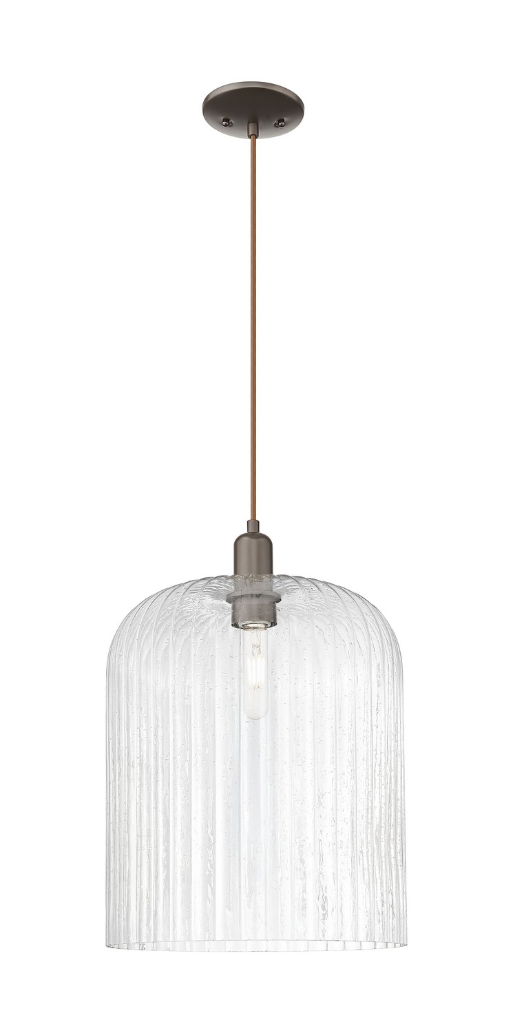 One Light Mini Pendant by Innovations - Arcadia Collection, Oil Rubbed Bronze Finish - 716-1P-OB-G559-12SDY