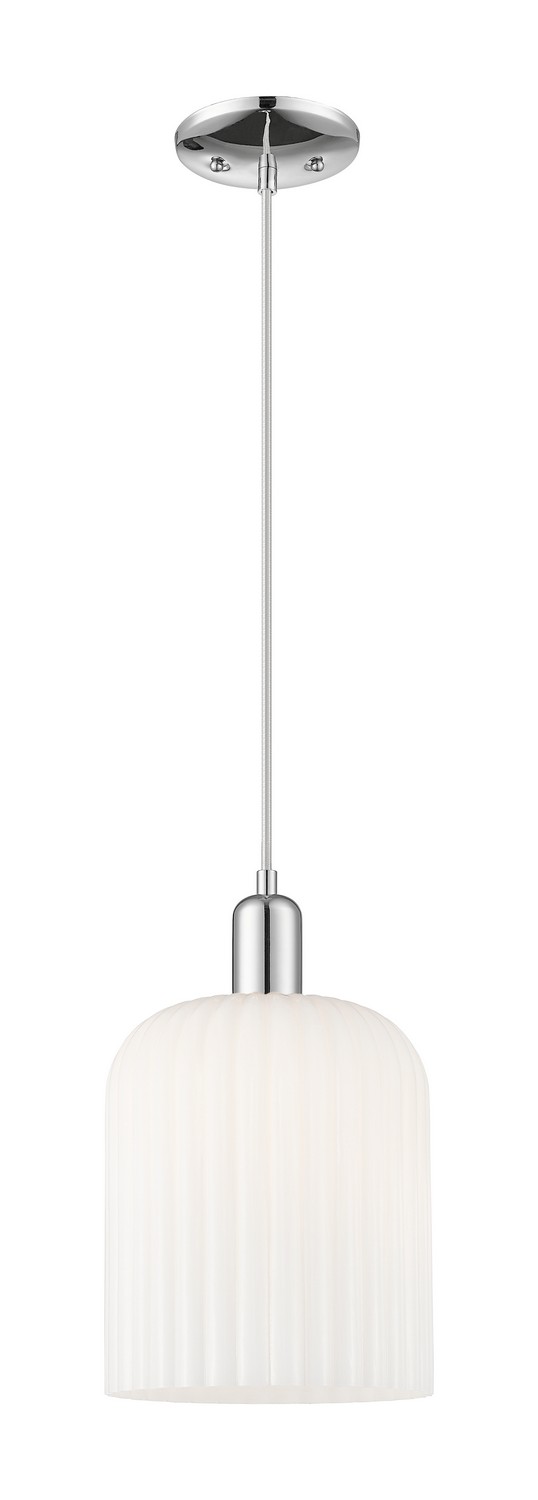 One Light Mini Pendant by Innovations - Arcadia Collection, Polished Chrome Finish - 716-1P-PC-G559-8GWH
