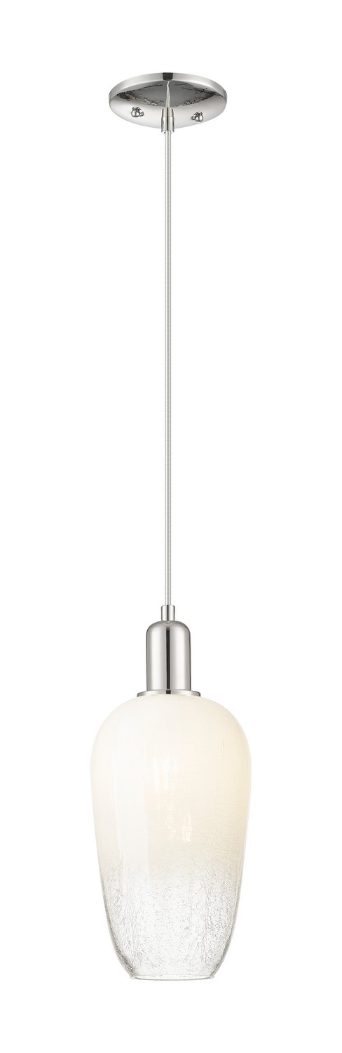 One Light Mini Pendant by Innovations - Arcadia Collection, Polished Nickel Finish - 716-1P-PN-G484-7OP