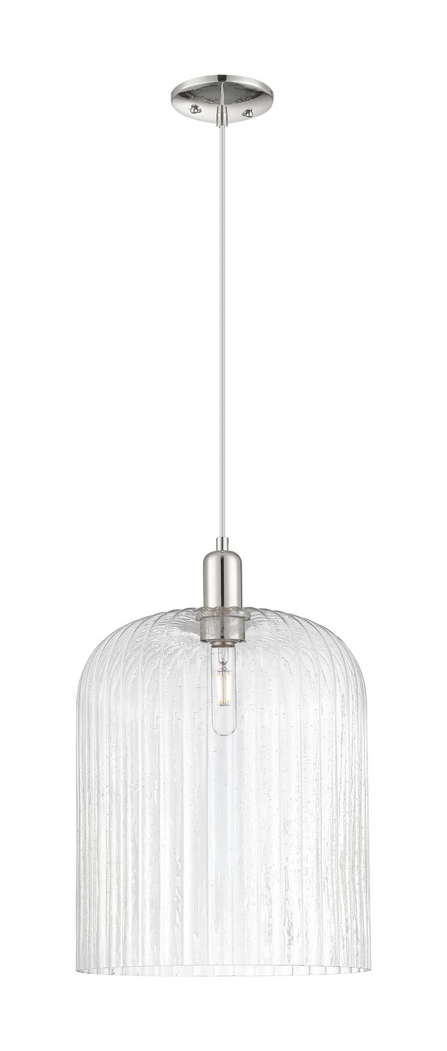 One Light Mini Pendant by Innovations - Arcadia Collection, Polished Nickel Finish - 716-1P-PN-G559-12SDY