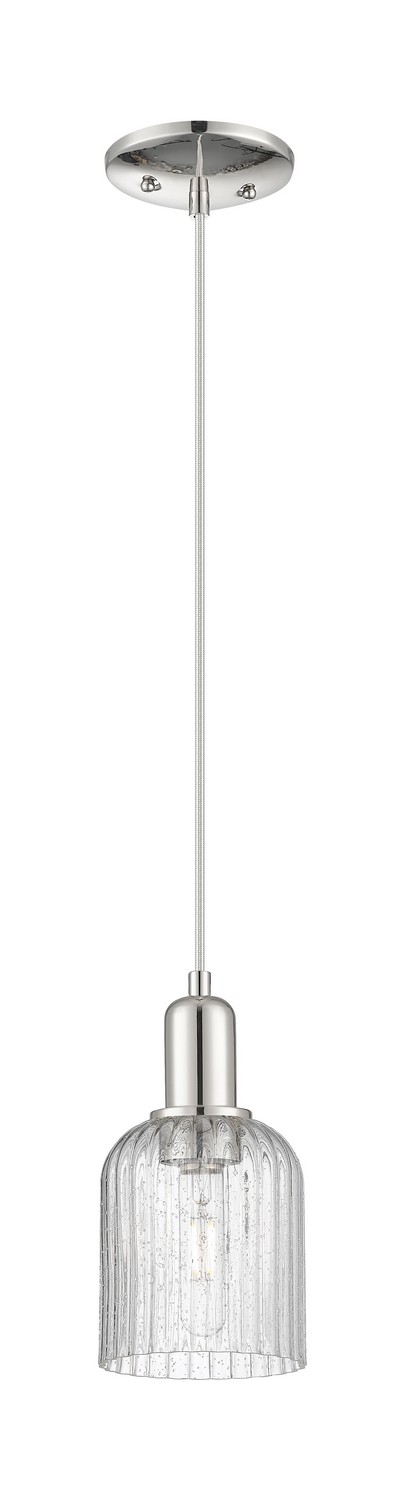 One Light Mini Pendant by Innovations - Arcadia Collection, Polished Nickel Finish - 716-1P-PN-G559-5SDY