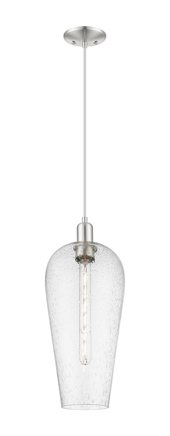 One Light Mini Pendant by Innovations - Arcadia Collection, Brushed Satin Nickel Finish - 716-1P-SN-G456-8SDY
