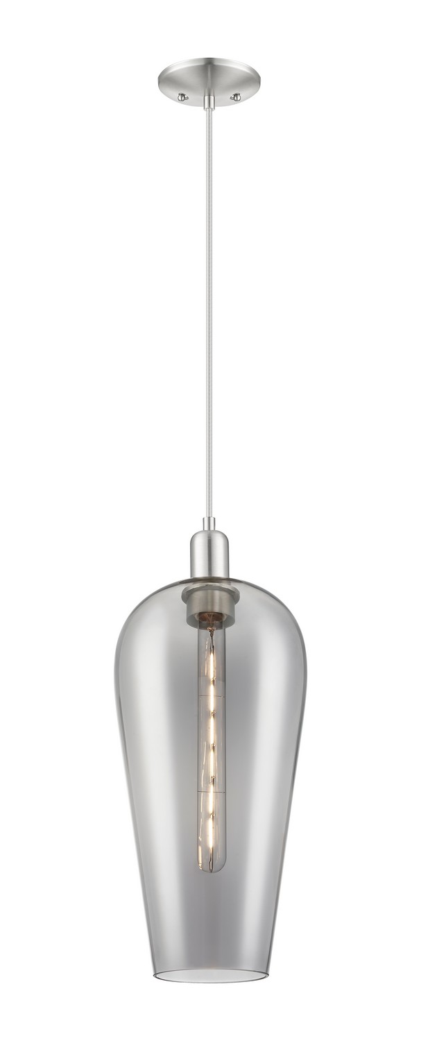 One Light Mini Pendant by Innovations - Arcadia Collection, Brushed Satin Nickel Finish - 716-1P-SN-G456-8SM