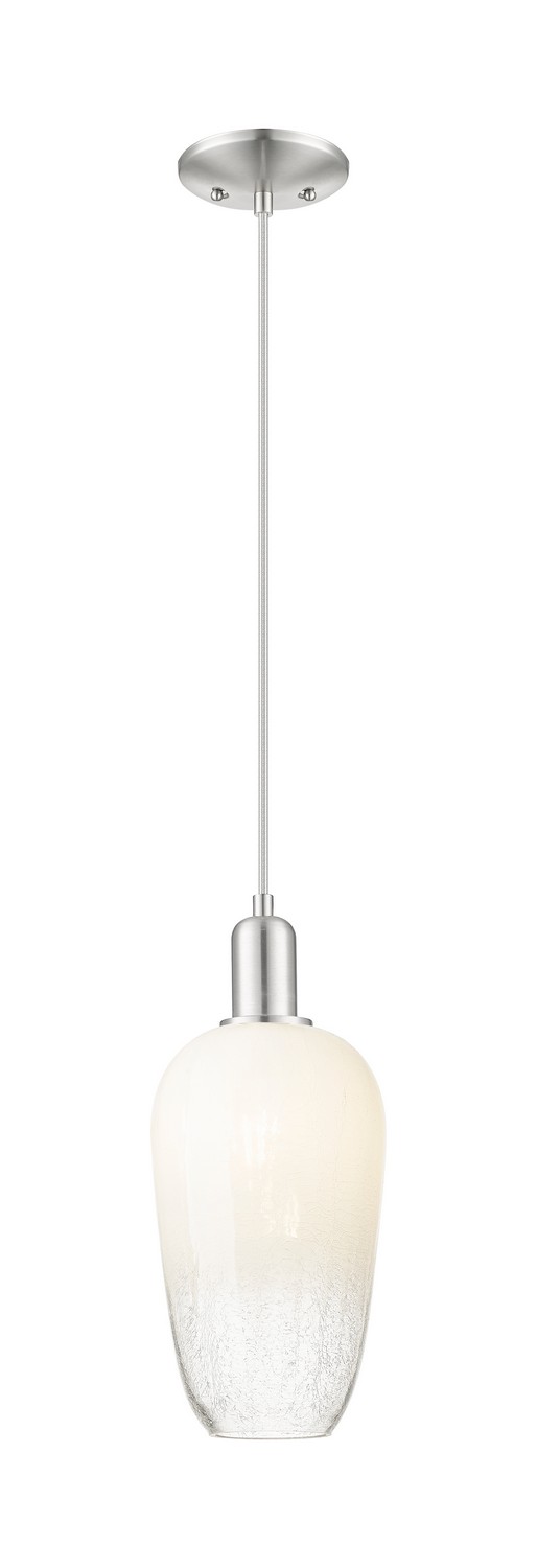One Light Mini Pendant by Innovations - Arcadia Collection, Brushed Satin Nickel Finish - 716-1P-SN-G484-7OP