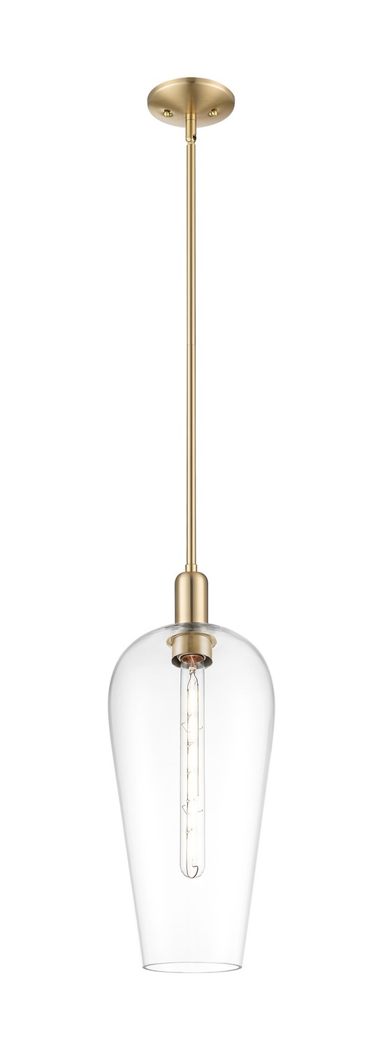 One Light Mini Pendant by Innovations - Arcadia Collection, Champagne Bronze Finish - 716-1S-CB-G456-8CL