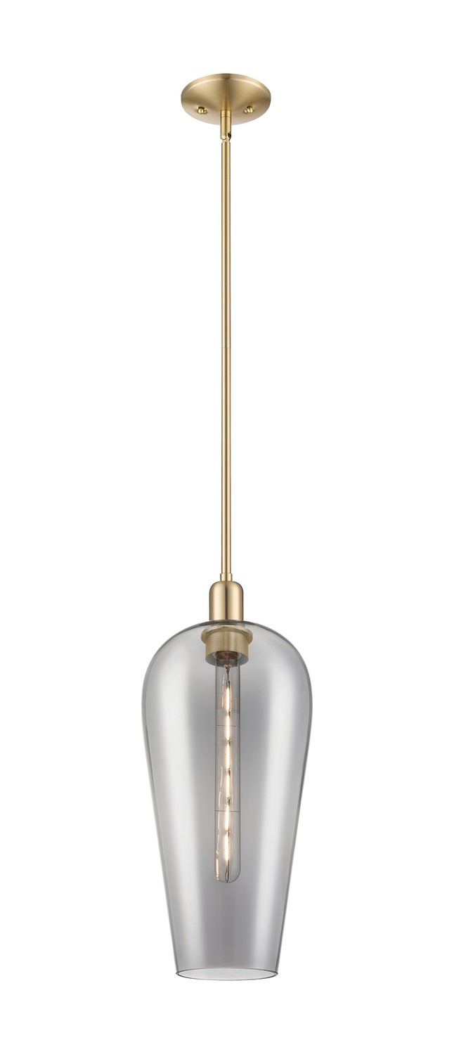 One Light Mini Pendant by Innovations - Arcadia Collection, Champagne Bronze Finish - 716-1S-CB-G456-8SM
