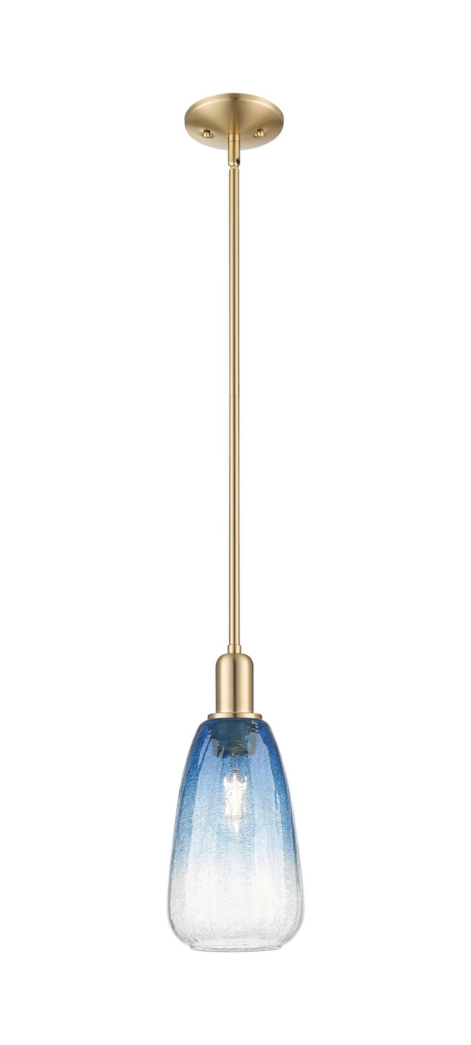 One Light Mini Pendant by Innovations - Arcadia Collection, Champagne Bronze Finish - 716-1S-CB-G480-6SB