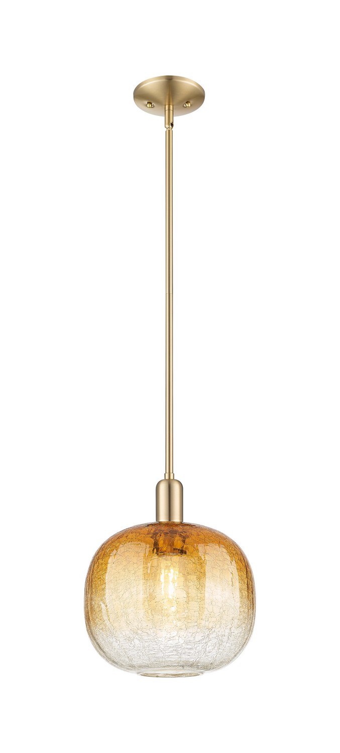 One Light Mini Pendant by Innovations - Arcadia Collection, Champagne Bronze Finish - 716-1S-CB-G481-10AM